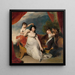 Maria Mathilda Bingham med två av sina barn - Sir Thomas Lawrence — väggpresentation av konstverket