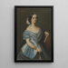 Julie Julia Mathilda Berwald, gift Kerhielm af Margrethelund 1822-1877, operasångerska - Maria Röhl — vy av konstverket