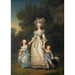 Reproduktion av målningen Marie Antoinette och hennes barn vid Trianon av Adolf Ulrik Wertmüller