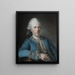 Marie-Joseph Peyre 1730-1785 - Marie-Suzanne Giroust — inramlat konstverk på väggen