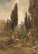 Vieux cimetière - Marie Egner — vy av konstverket