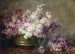 Coupe med blommor - Marie Egner — vy av konstverket