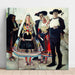 Reproduktion av målningen Mariée Lagarteran - Joaquín Sorolla