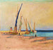 Marine Cannes - Pierre Bonnard — vy av konstverket
