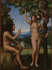La tentation d'Adam et Ève - Mariotto Albertinelli — vy av konstverket