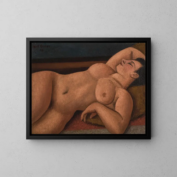 Nu - Mark Gertler — inramlat konstverk på väggen