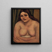 Pomone - Mark Gertler — inramlat konstverk på väggen