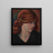 Jean Kemp - Mark Gertler — inramlat konstverk på väggen