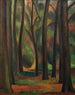 Träd i Garsington - Mark Gertler — vy av konstverket