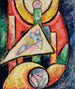 Abstraktion - Marsden Hartley — vy av konstverket