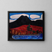 Mont Katahdin, Maine, höst - Marsden Hartley — inramlat konstverk på väggen
