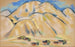 Collines du Nouveau-Mexique - Marsden Hartley — vy av konstverket