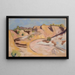 New Mexico - Marsden Hartley — inramlat konstverk på väggen