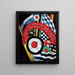 Peinture n° 46 - Marsden Hartley — inramlat konstverk på väggen