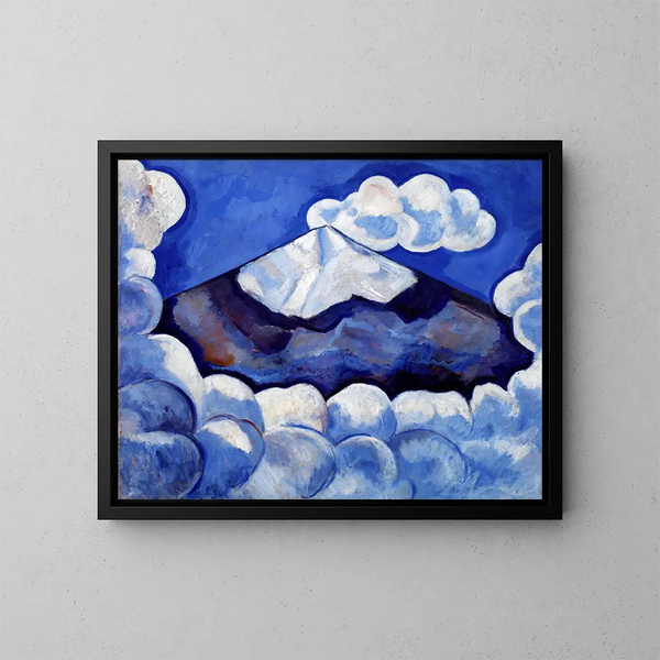 Popocatépetl, andlig morgon, Mexiko - Marsden Hartley — inramlat konstverk på väggen