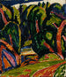 Träd röd - Marsden Hartley — vy av konstverket