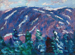 Vintersånger nr 3 - Marsden Hartley — vy av konstverket