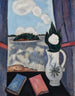Fönster mot havet på sommaren - Marsden Hartley — vy av konstverket