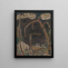 La Montagne Sombre n° 1 - Marsden Hartley — inramlat konstverk på väggen
