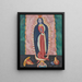 La Vierge de Guadalupe - Marsden Hartley — inramlat konstverk på väggen