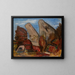 Mâchoire de baleine, Dogtown Common, Cape Ann, Massachusetts - Marsden Hartley — inramlat konstverk på väggen