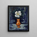Fleur blanche - Marsden Hartley — inramlat konstverk på väggen