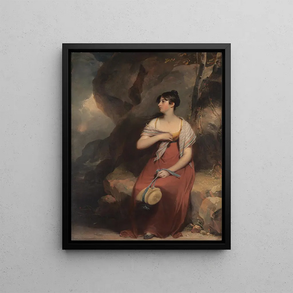 Martin Archer Shee - A Woman in a Landscape.webp