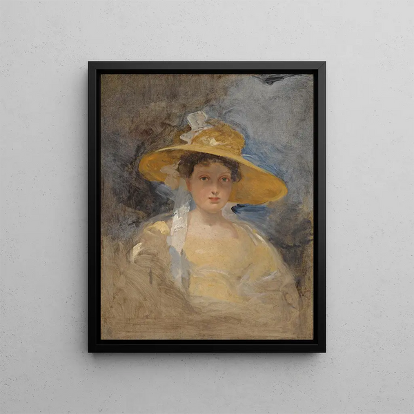 Martin Archer Shee - Portrait of a Girl Traditionally Identified As Princess Victoria Later Queen Victoria.webp