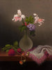 En vas av korn och heliotrop - Martin Johnson Heade — vy av konstverket