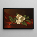 Magnolia - Martin Johnson Heade — inramlat konstverk på väggen