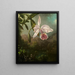 orkidéblommor - Martin Johnson Heade — inramlat konstverk på väggen