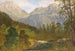 Vue sur le Hohe Brett et le Jenner au Königssee - Martin Martin — vy av konstverket