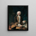 Johann Christoph Baron von Bartenstein - Martin van Meytens — inramlat konstverk på väggen