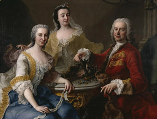 Joseph de France och hans familj - Martin van Meytens — vy av konstverket