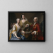 Joseph de France och hans familj - Martin van Meytens — inramlat konstverk på väggen
