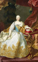 Marie-Thérèse med Joseph II barn - Martin van Meytens — vy av konstverket
