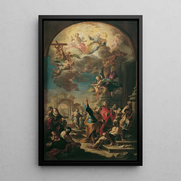 Martino Altomonte - Die Apostel Petrus und Johannes heilen einen.webp