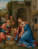 L'Adoration des bergers - Martino Piazza da Lodi — vy av konstverket