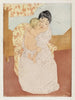 Caresse maternelle - Mary Cassatt — vy av konstverket