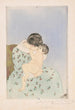 Baiser de la mère - Mary Cassatt — vy av konstverket