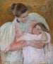 Sjuksköterska och barn - Mary Cassatt — vy av konstverket