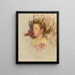 Croquis d'Antoinette - Mary Cassatt — inramlat konstverk på väggen