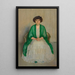 Mabel Dodge Luhan - Mary Foote — inramlat konstverk på väggen