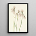 Linaigrette à feuilles étroites Eriophorum angustifolium - Mary Vaux Walcott — inramlat konstverk på väggen