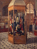 Vitrinskåp med flagg på krigsmuseet vid Invalides - Massia Bibikoff — vy av konstverket