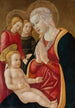 Vierge à l'Enfant - Maître de la Nativité de Castello — vy av konstverket