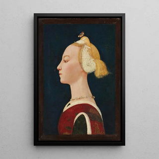Master Of The Castello Nativity - Portrait of a Woman.webp