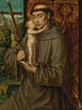 Saint Antoine de Padoue med Jesusbarnet - Mäster av Legenden om Saint Lucia — vy av konstverket