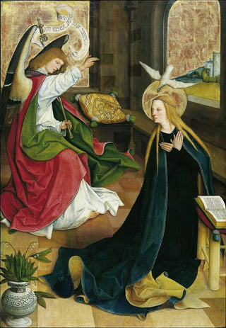 Master Of The Pfullendorf Altar - The Annunciation.webp