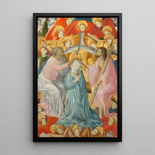 Master of Rubielos de Mora - The Coronation of the Virgin with the Trinity.webp